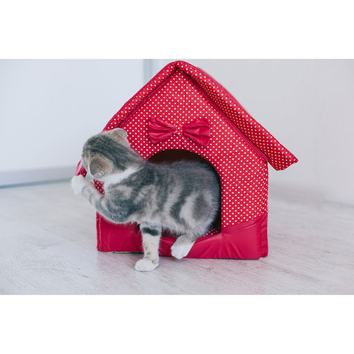 Домик Нежность, 34 х 32 х 37 см, розовый - Пижон фото 12