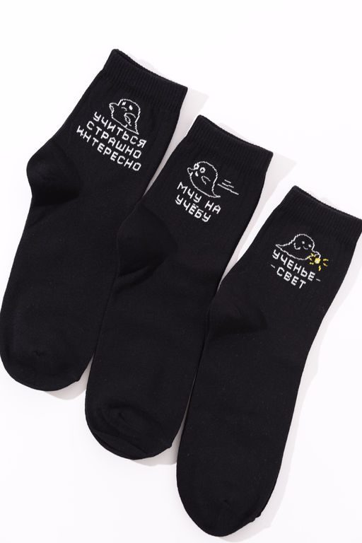 Носки мужские Мчу на учебу (набор 3 пары) - Berchelli фото 4