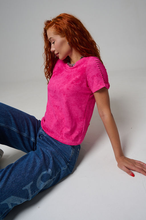 Футболка женская Натали 7497 кулирка хлопок с эластаном  фото 31