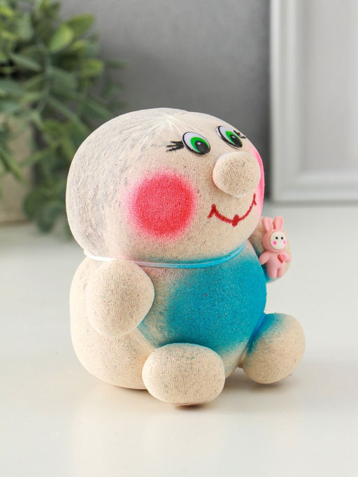 Набор для выращивания «ЭкоЖивчик. Девочка с зайчиком», фигурка растущая в подарочной упаковке