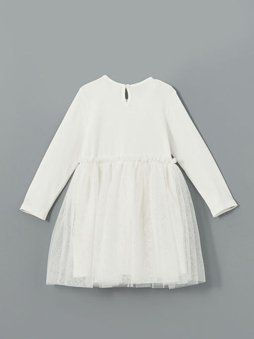 Bisiklet Yaka T?t? K?z ?ocuk Elbise - Waikiki фото 2