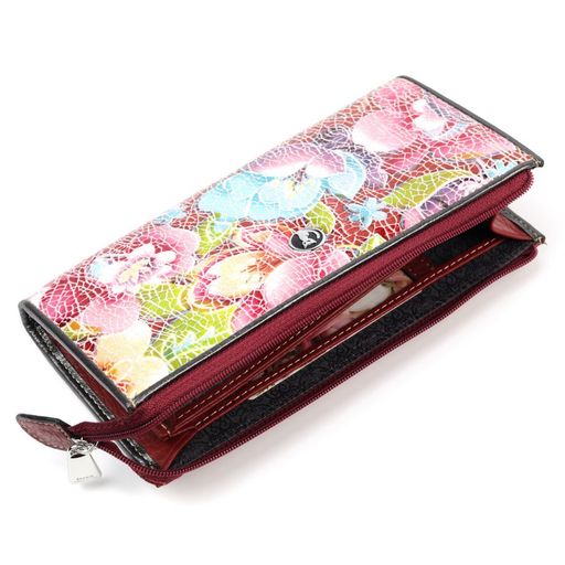 Женский кожаный кошелек на молнии Sergio Valentini СВ 8113-016  фото 2