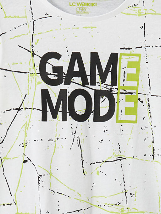 Bisiklet Yaka Erkek ?ocuk Pijama ?st