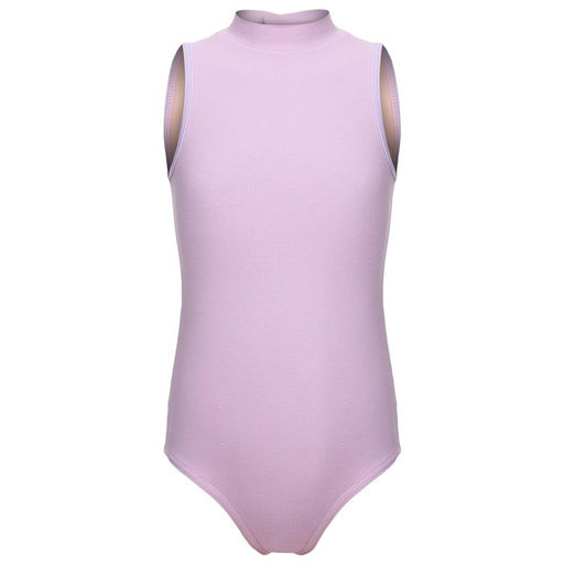 Купальник гимнастический Grace Dance, без рукавов, р. 28, цвет лиловый  фото 8