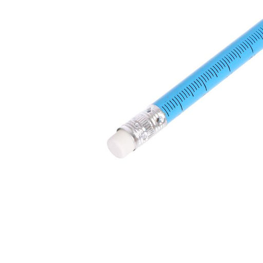 Цена за 48 шт. Карандаш чернографитный с ластиком Линейка, твёрдость НВ, корпус круглый, МИКС - Calligrata фото 20