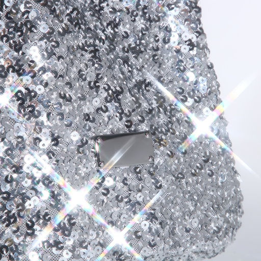 Сумка-клатч на магните, цвет серебряный - Simaland фото 4