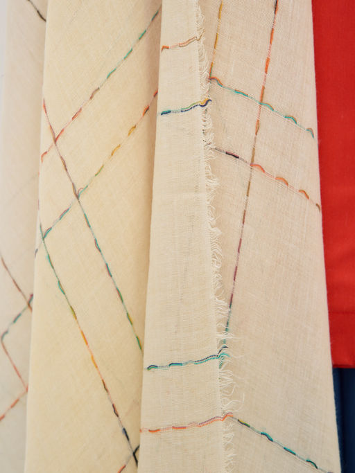 ЛЕН ВИСКОЗА Большой, легкий, красивый палантин - Tantino фото 5