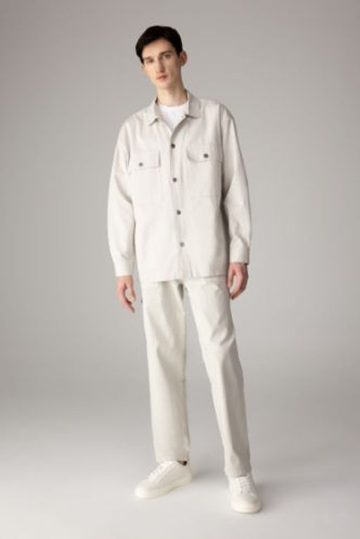 Gabardin Pantolon Straight Fit Cepli Duz Paca