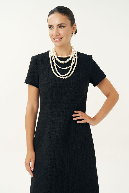 Платье URS 25-646-1 синий