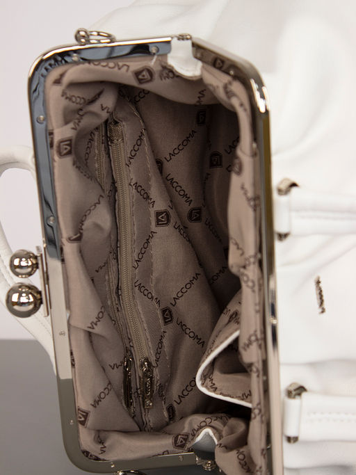 LACCOMA сумка Аурора-Л815-белый эко кожа хлопок  фото 4