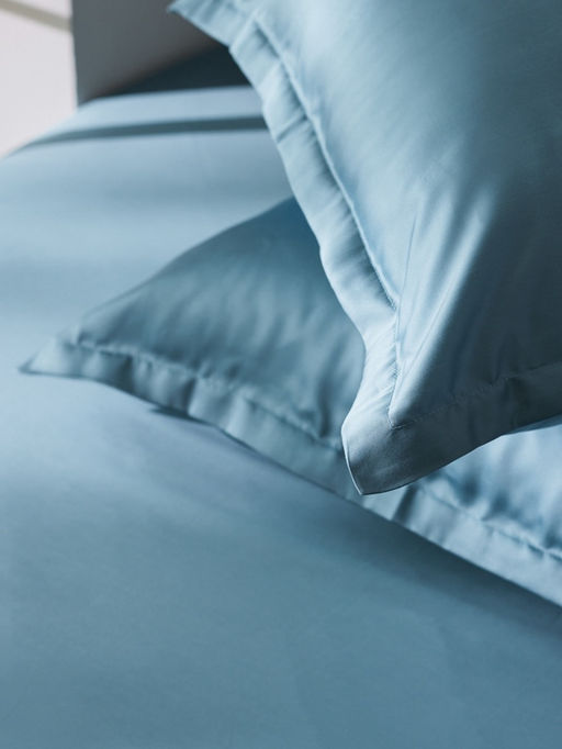 Наволочка SL Home Tencel, 50?70+3 см, серо-голубая, тенсель, эвкалиптовое волокно 100% - Sima-land home фото 6