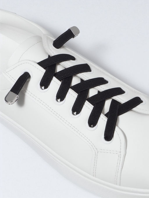 Цена за 2 шт. Фиксатор для шнурков, набор 8 шт., 1×0.8 см, серебристый