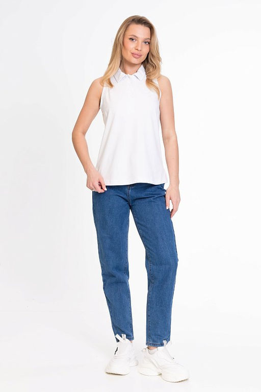 Футболка 324025ВШа Белый - Елена фото 2