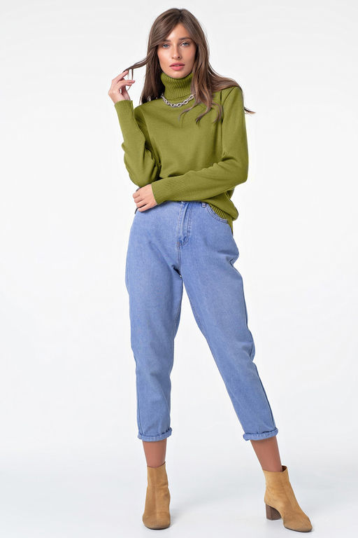 Водолазка 9314-32 меланж хаки