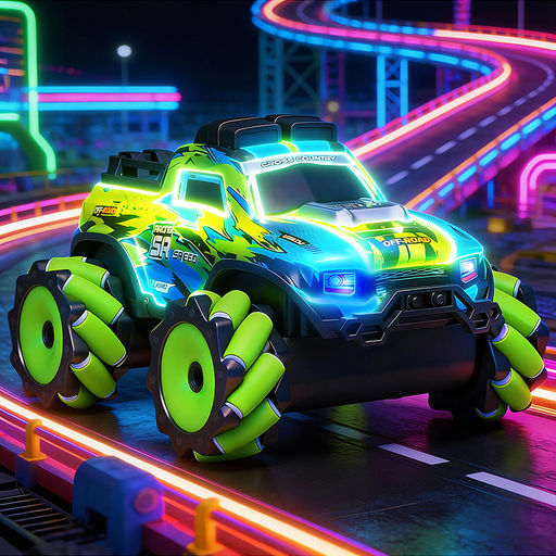 Машина "Виртуоз скорости" р/у, 27 MHz, в коробке