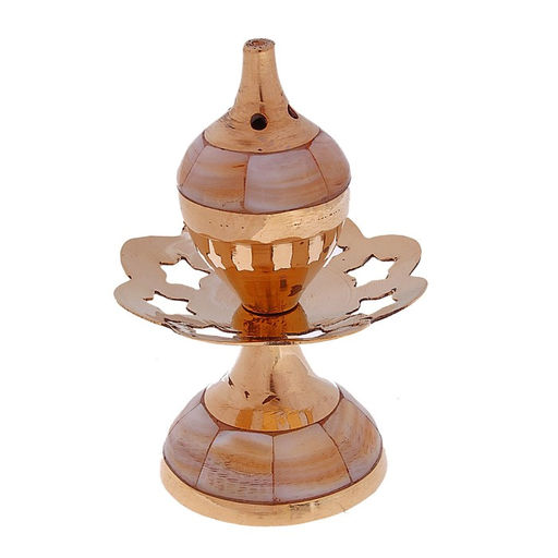 Цена за 2 шт. Подставка под благовония малая Восток, 8.5 см, латунь