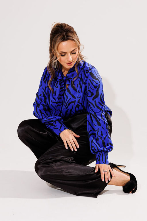 Блуза ANELLI 1736 зебра блу