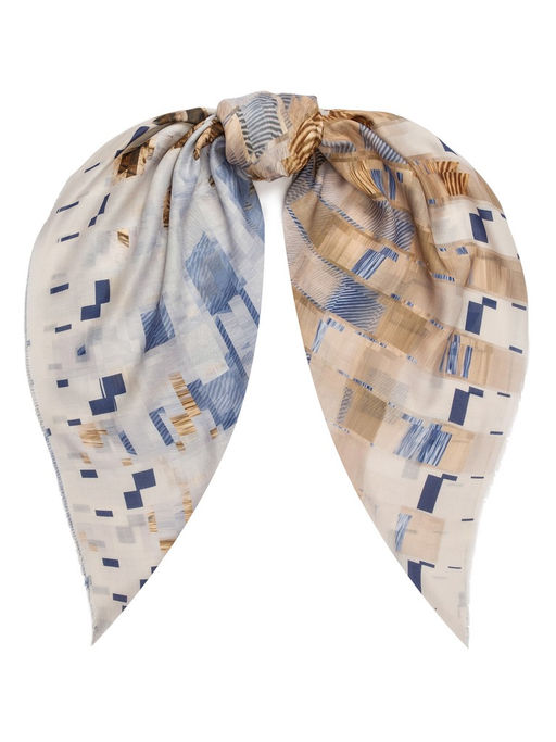 Платок жен. виск+шерсть 130х130 LG33-943-11