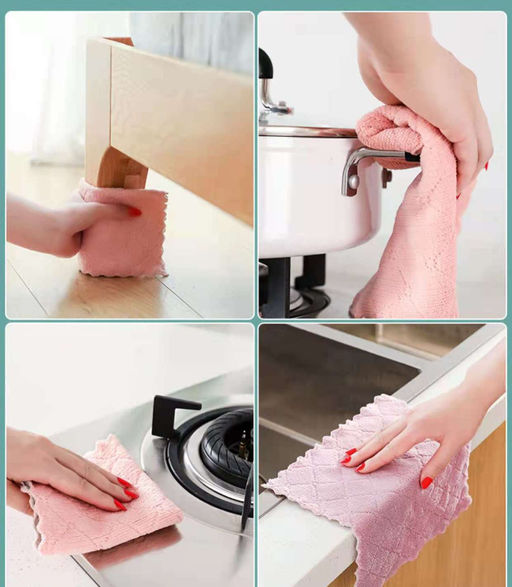 Набор салфеток из микрофибры (10 шт.), 23 х 11 см