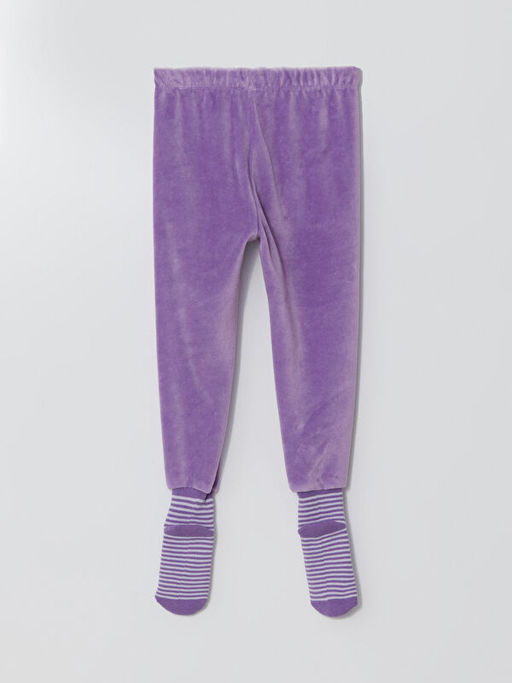 Beli Lastikli ?orapl? K?z Bebek Pijama Alt - Waikiki фото 3