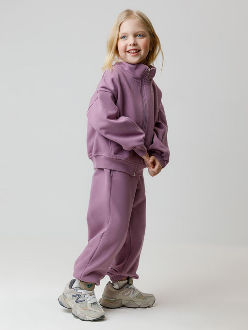 КР 400872/лиловый 3220 к649 брюки для дев