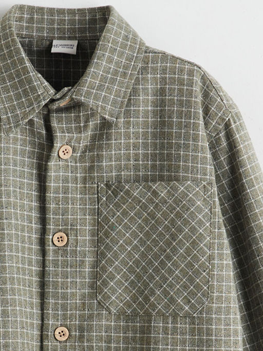 Ekose Erkek ?ocuk Oduncu G?mlek