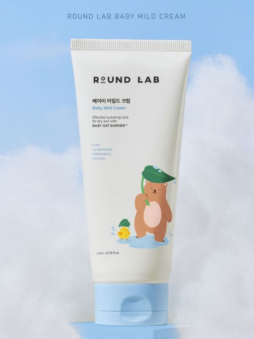 ROUND LAB Барьерный детский крем с пантенолом / Baby Mild Cream, 200 мл