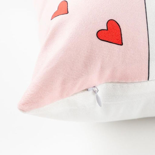 Подушка Этель Valentine cat, 40х40 см, велюр, 100% п/э  фото 2