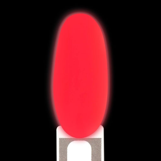 Гель лак для ногтей GLOW IN THE DARK, 3-х фазный, 8 мл, LED/UV, люминесцентный, цвет коралловый (12) - Queen fair фото 12