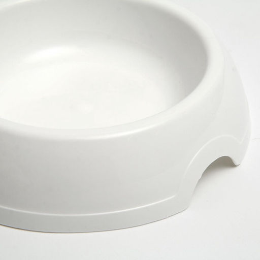 Цена за 3 шт. Миска для кошек и собак 14.53 см, 0.2 л, белая - Пижон фото 4