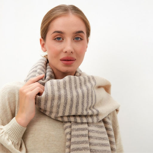 Шарф зимний объемный MINAKU 100*180 + 10 см  фото 2