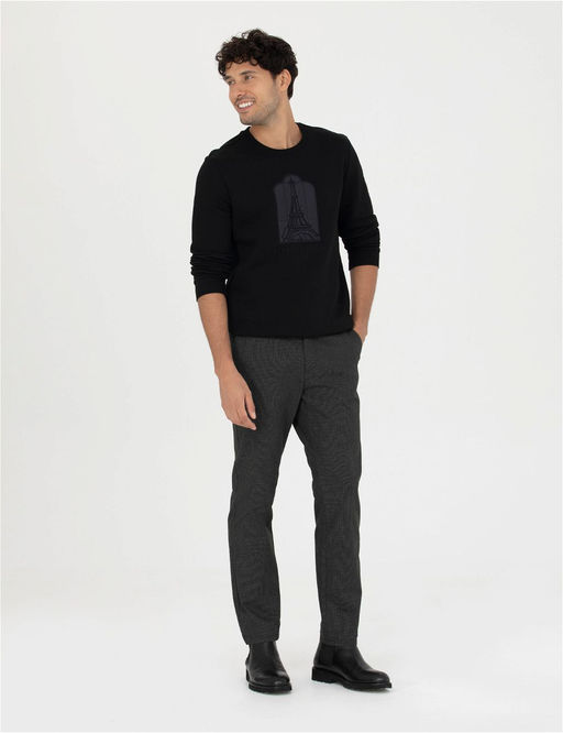 Haki Slim Fit Kanvas Pantolon - Pierre cardin фото 3
