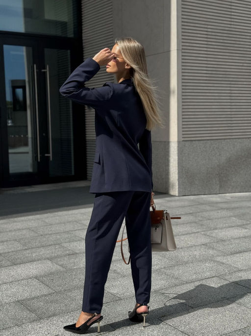 Костюм DilanaVIP 2120 темно-синий - Dilana vip фото 6