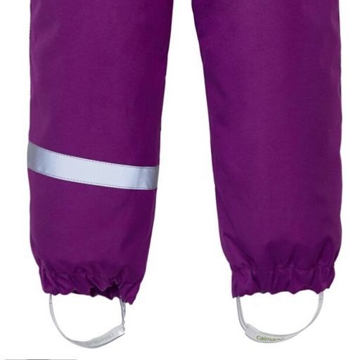 Зимний раздельный комбинезон для девочки FRANKY Сиреневый (пингвины)