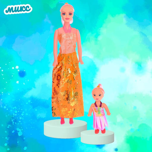 Кукла-модель Каролина с малышкой, МИКС - Simaland фото 14