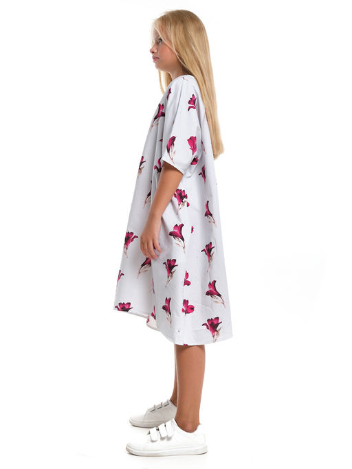Платье Boho для девочки подростка UD 7931 гладиолусы - Mini maxi фото 2