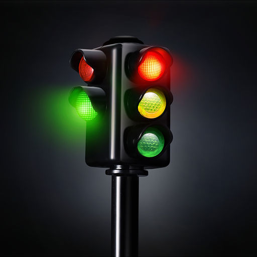 Набор дорожных знаков "Мой друг-светофор!" в коробке