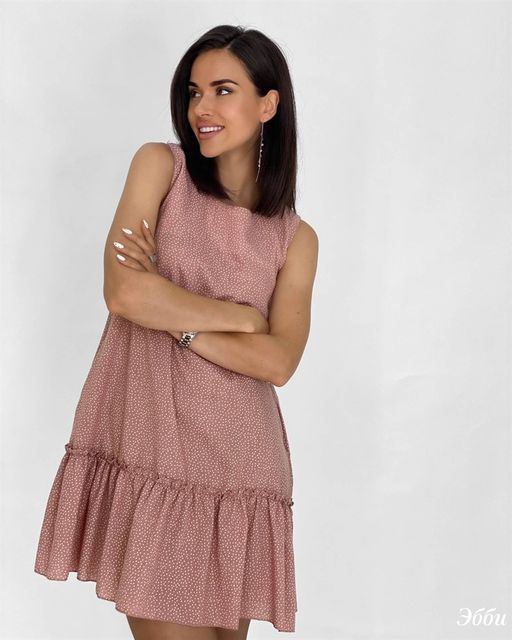 Платье Эбби (розовый) - Nadi bordo фото 2