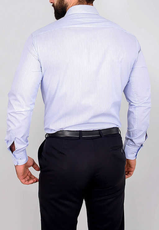 Сорочка мужская длинный рукав GREG 121/191/730/Z  фото 2