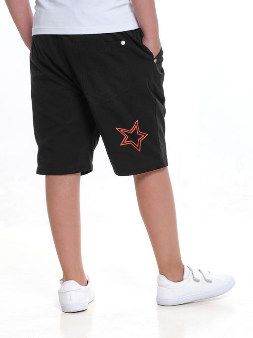 Шорты для мальчика UD 4559 черный - Mini maxi фото 2