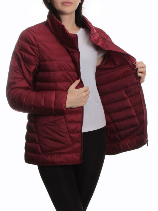 K-635 VINOUS Куртка демисезонная стеганая женская (70 гр. холлофайбер) - Fashion фото 7