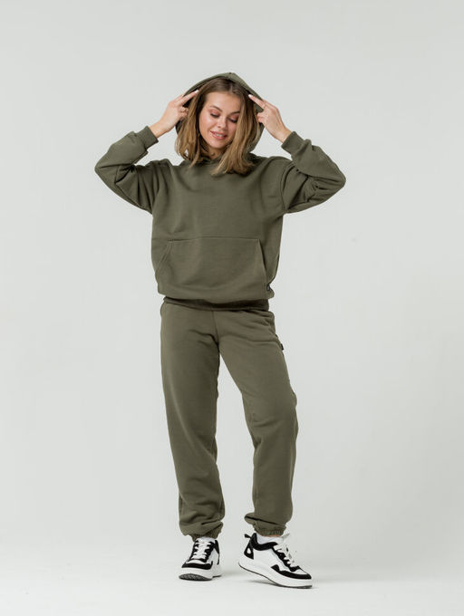 Футер 3х нитка ВЫСОКОЕ КАЧЕСТВО ПЕНЬЕ костюм женский - Knitka wear фото 4