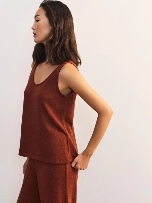 Трикотажная майка из вискозы ZR2605013419-21 / Zarina