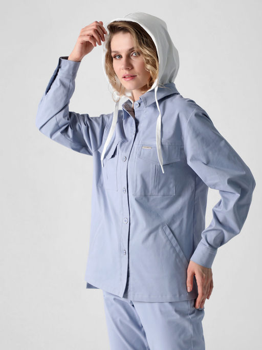 25221 Жакет голубой