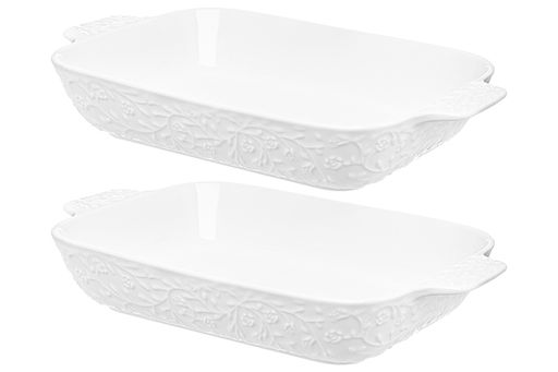 Набор 2 шубниц 32,5*20*5,5 см 1,7 л Веточки-цветочки - Elan gallery фото 7