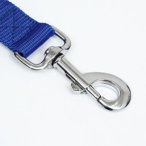 Поводок 1,2 м х 3 см, синий - Пижон фото 2