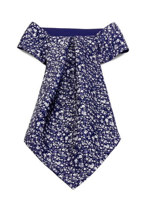 Шейный платок мужской CARPENTER SC-Carpenter-poly-синий 710.1.75