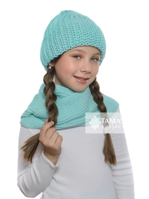 Комплект детский Абигель (шапка+снуд) - Tamasha фото 7
