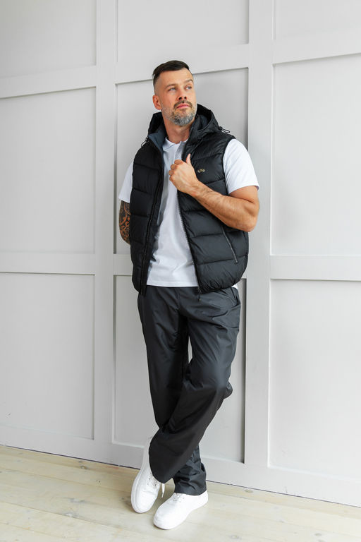 НА ФЛИСЕ утепленные ПЛАЩЕВЫЕ брюки - Relay фото 4