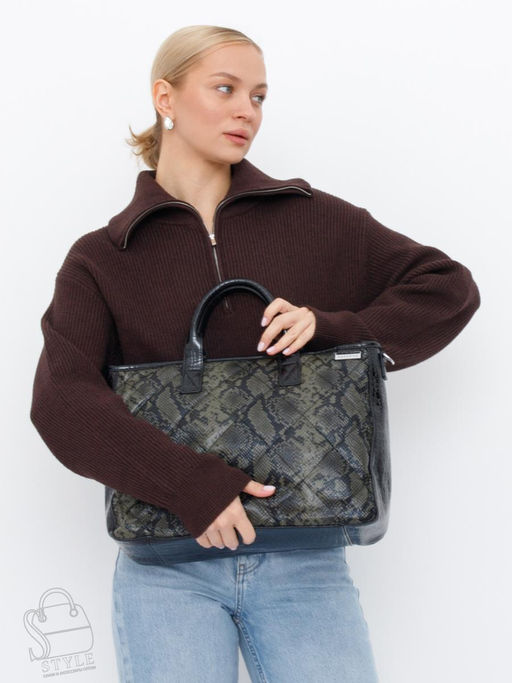 Сумка женская  58274S green Velina Fabbiano-Safenta